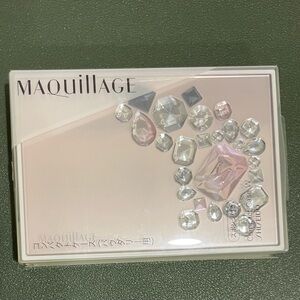 NIB Shiseido Maquillage Jeweled Gems Powder Foundation Compact Refill Case W